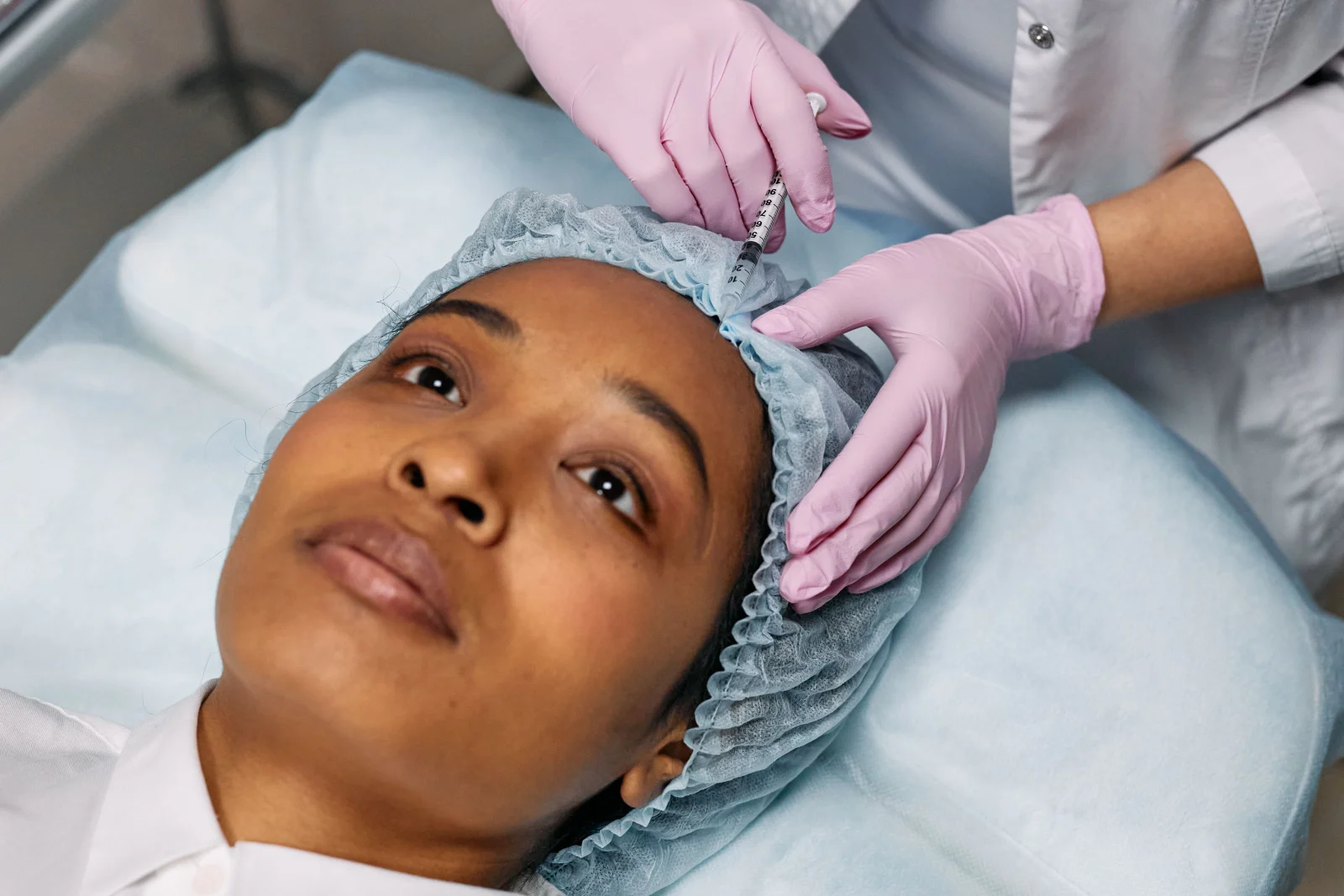Aesthetician consultation at Glow Clinic