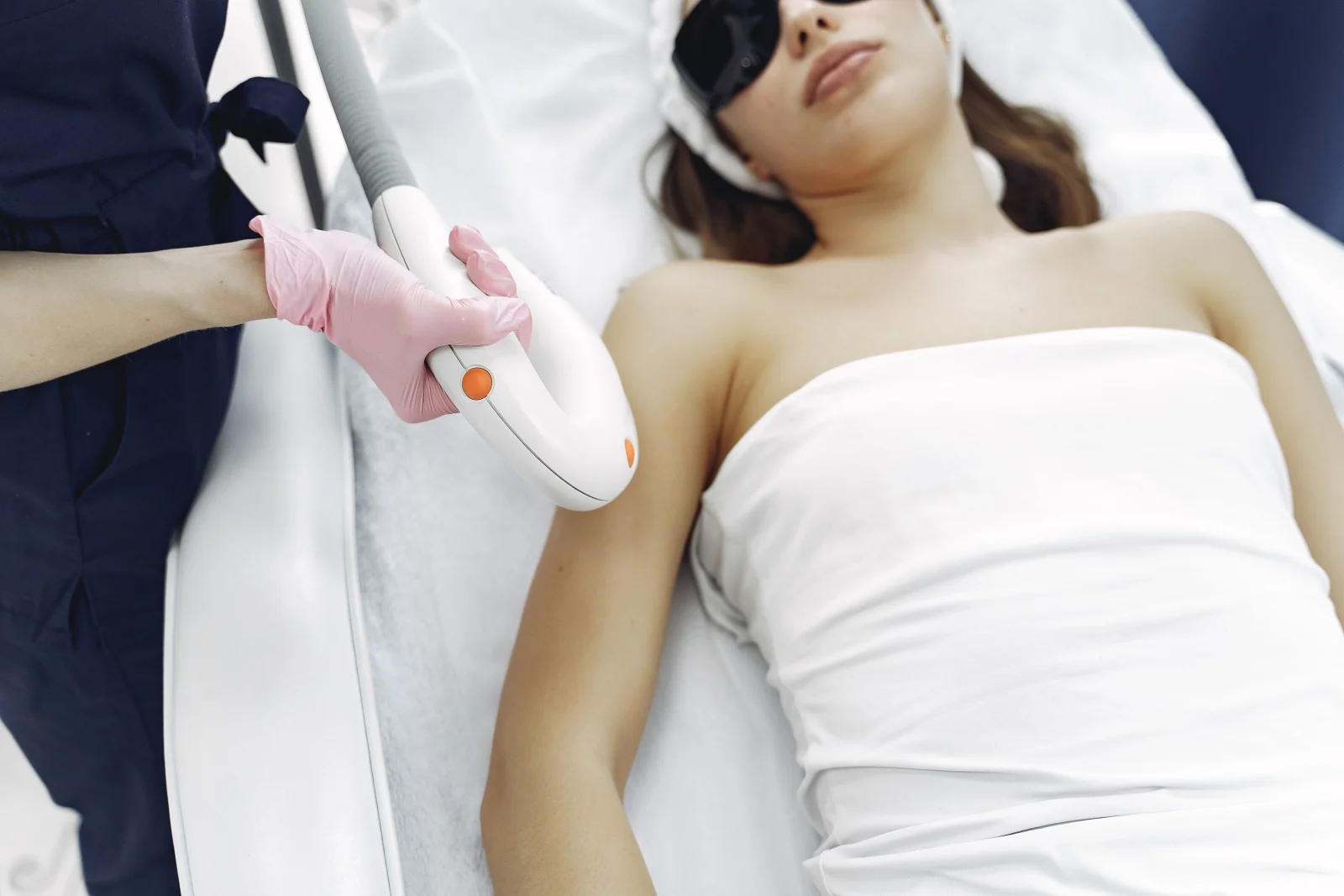 Laser hair removal treatment
